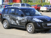 аэрография на Peugeot 4007